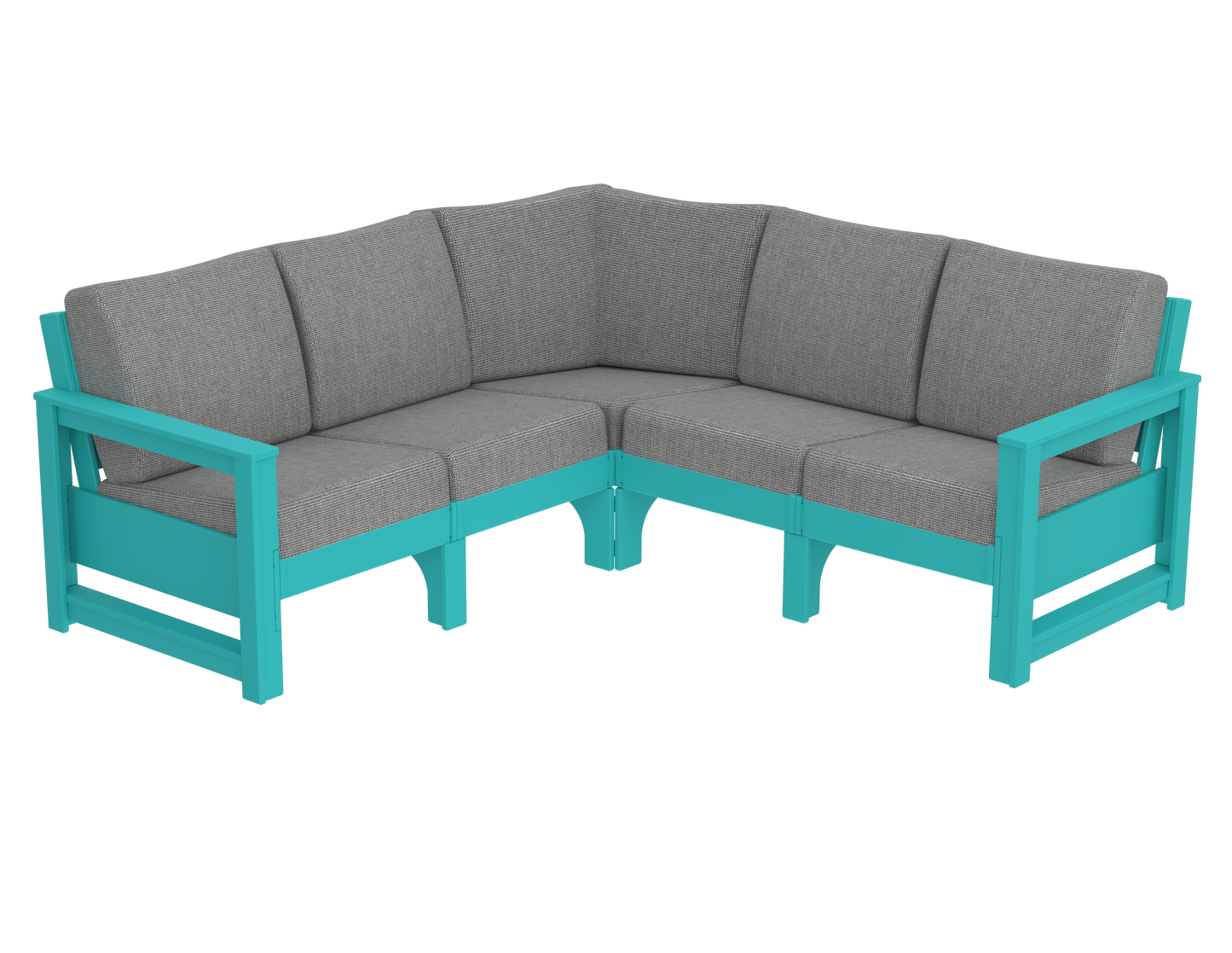 Modern Outdoor 5 Seater Sectional
