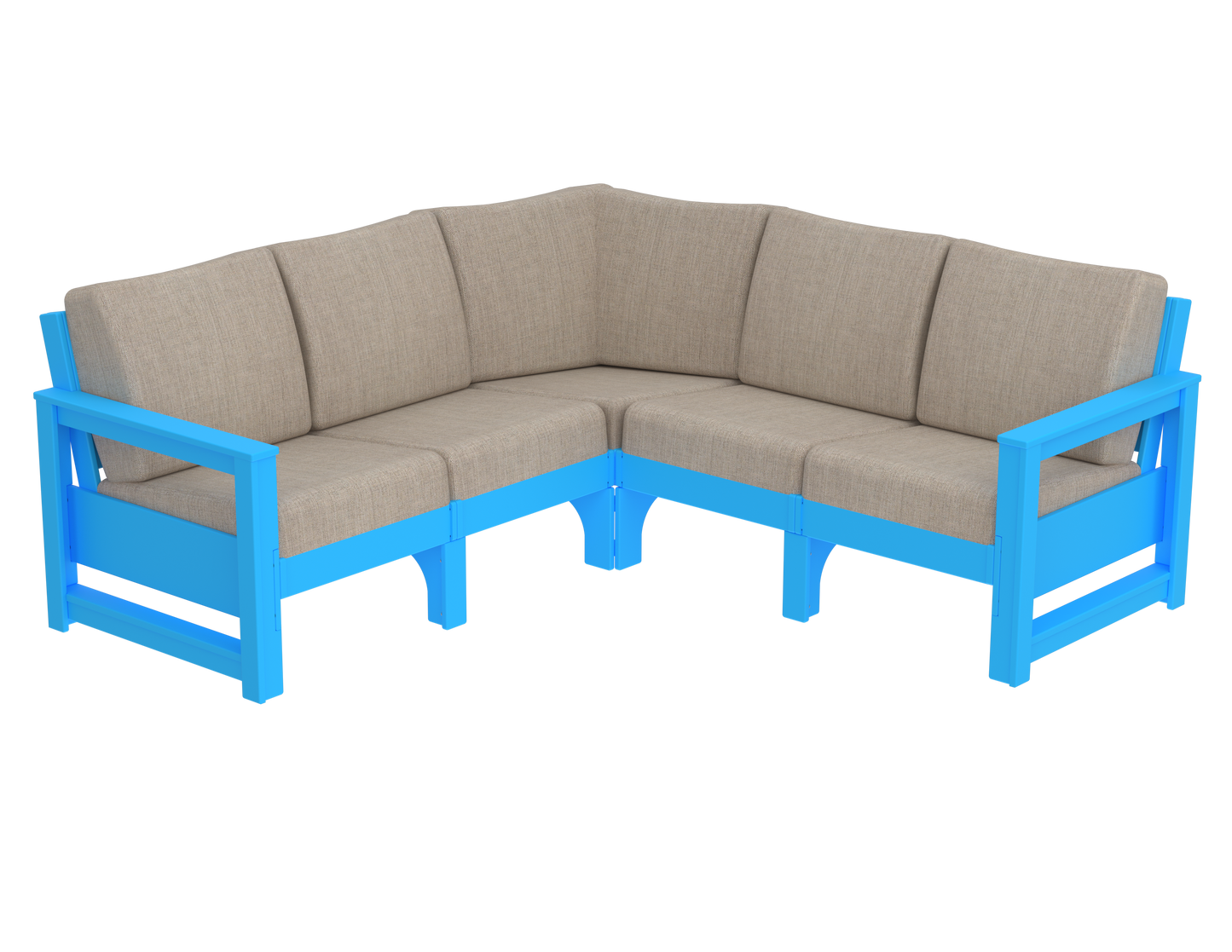 Modern Outdoor 5 Seater Sectional