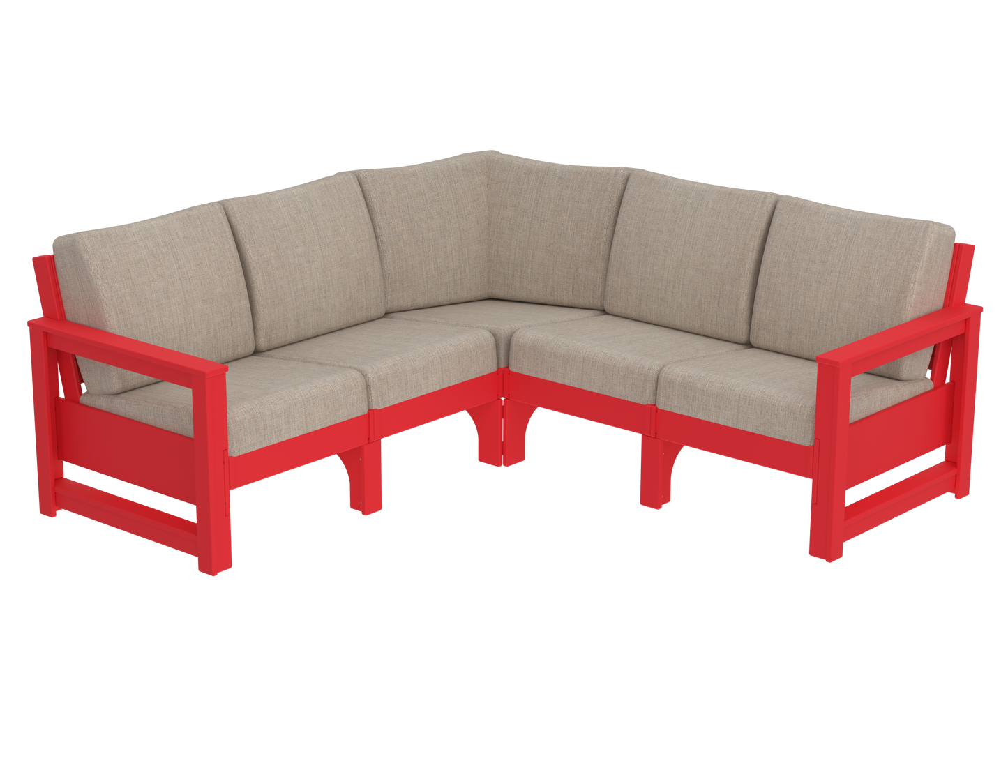 Modern Outdoor 5 Seater Sectional