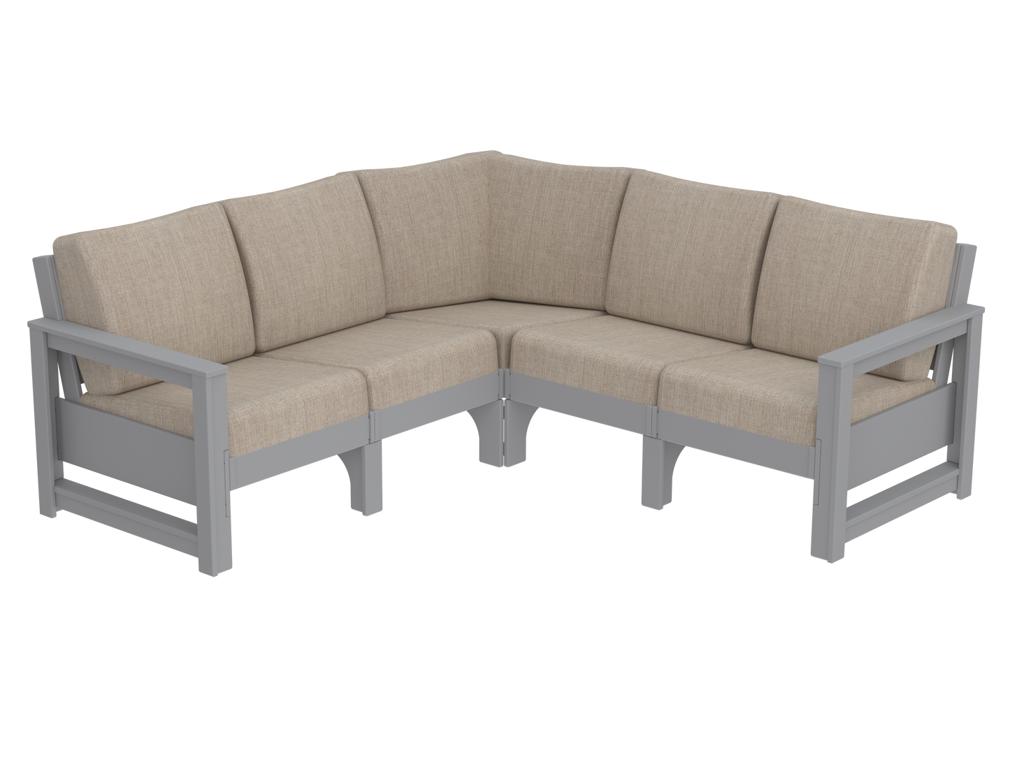 Modern Outdoor 5 Seater Sectional