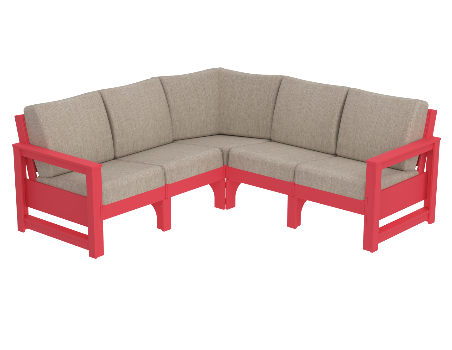 Modern Outdoor 5 Seater Sectional