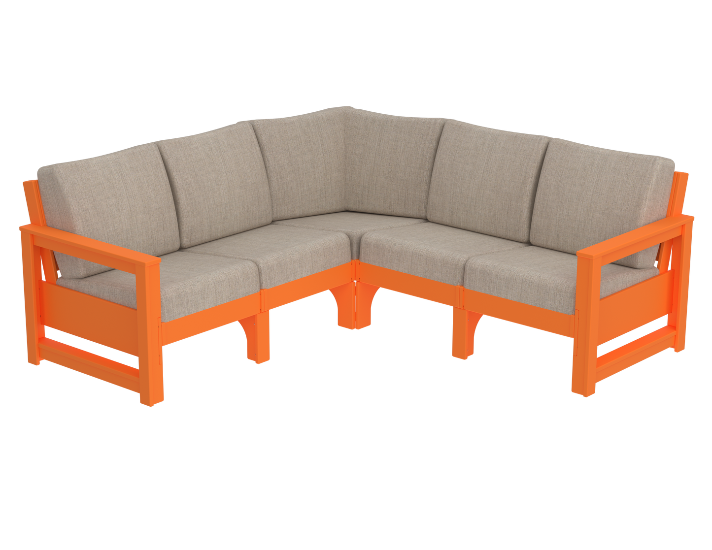 Modern Outdoor 5 Seater Sectional