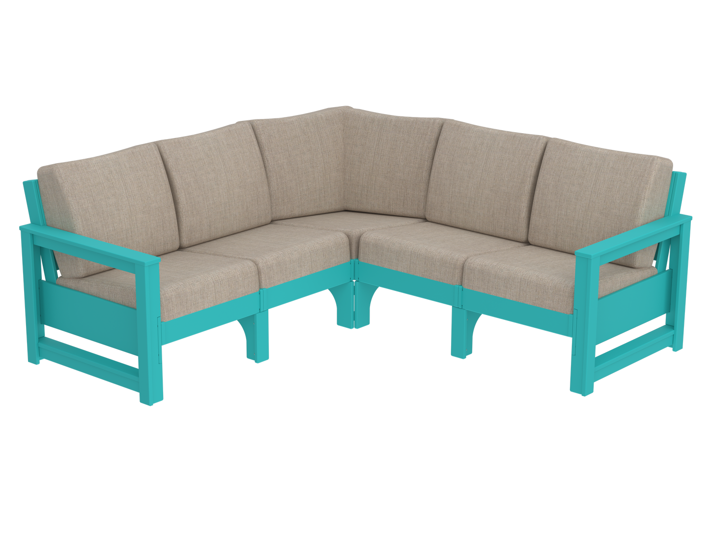 Modern Outdoor 5 Seater Sectional