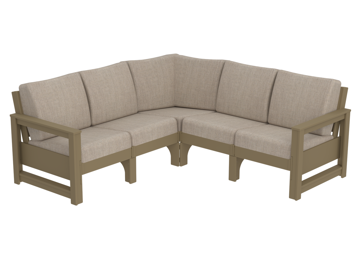 Modern Outdoor 5 Seater Sectional