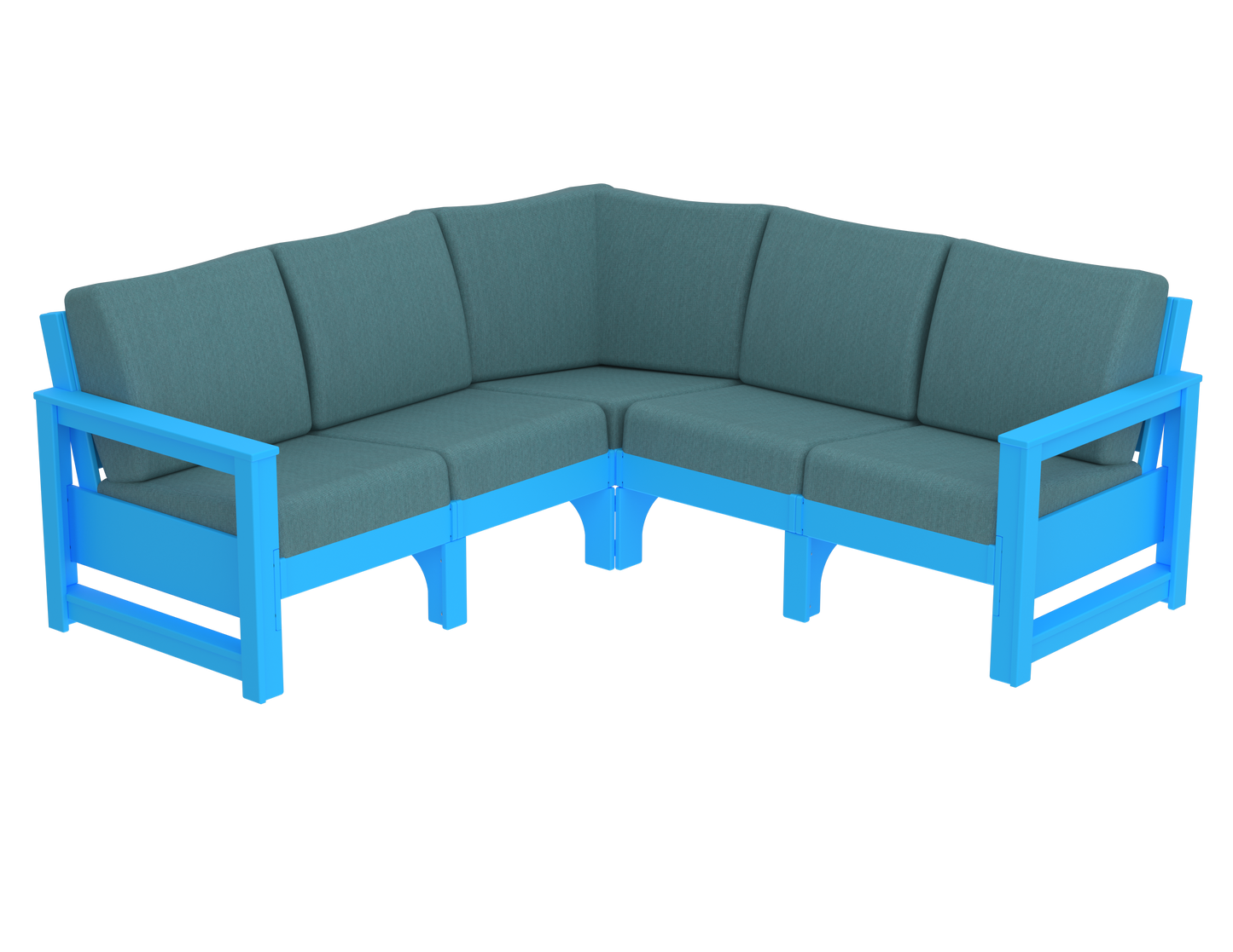 Modern Outdoor 5 Seater Sectional