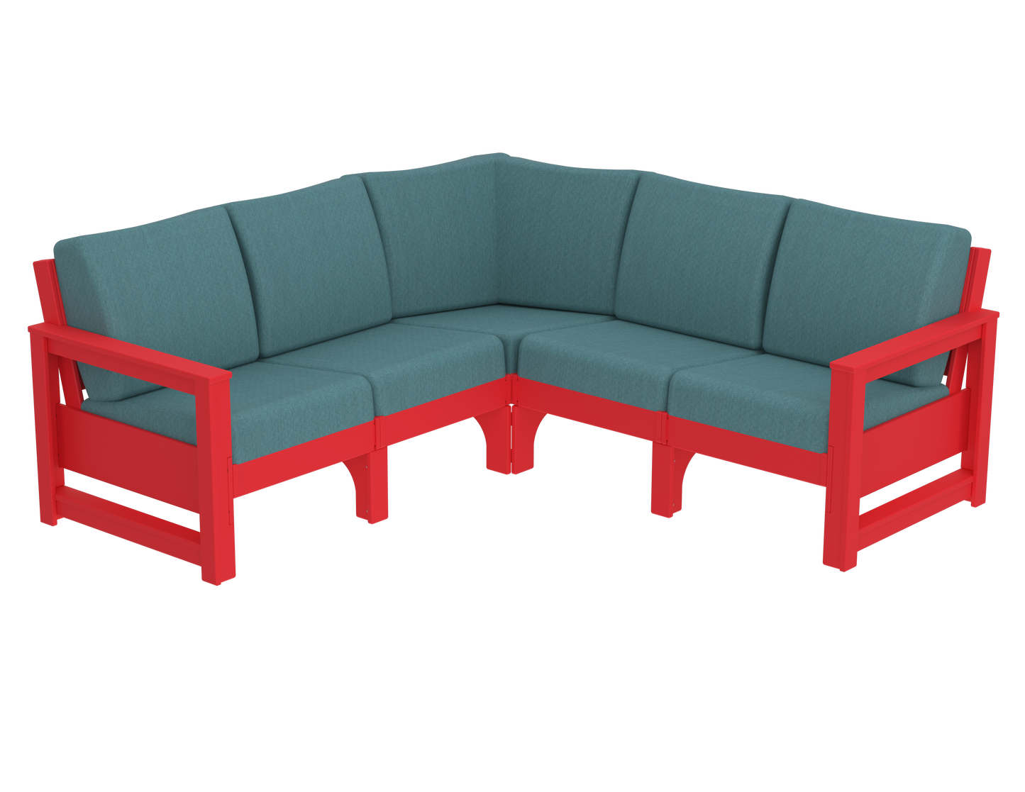 Modern Outdoor 5 Seater Sectional
