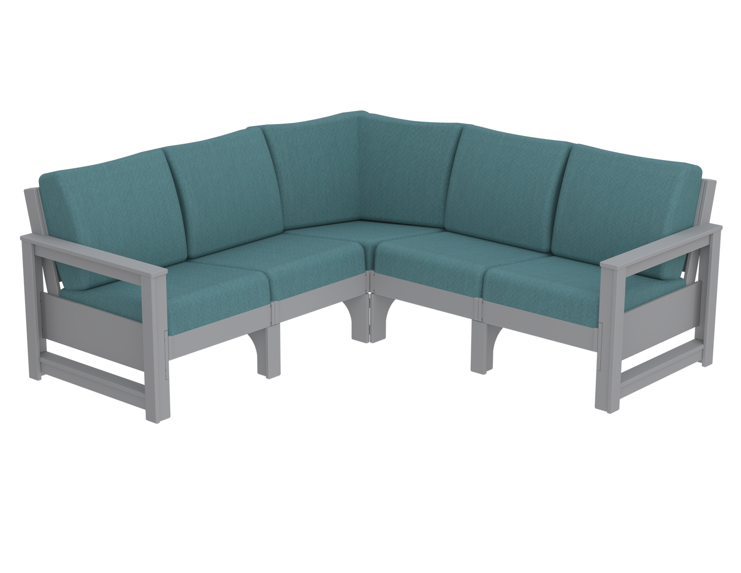 Modern Outdoor 5 Seater Sectional