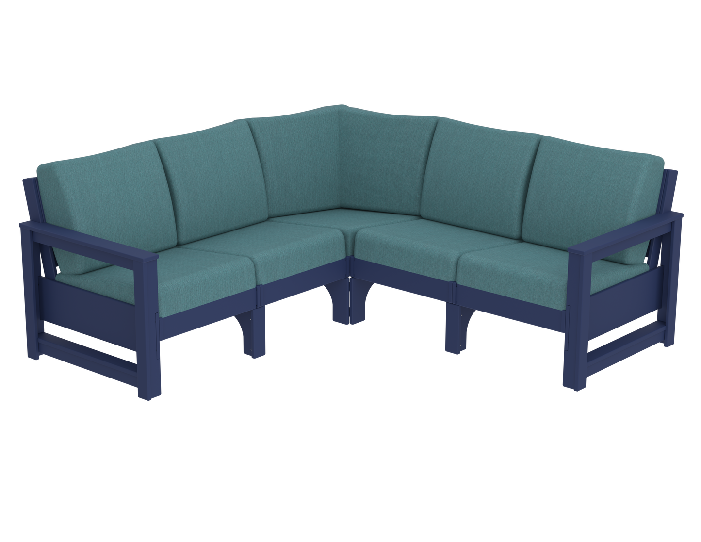 Modern Outdoor 5 Seater Sectional