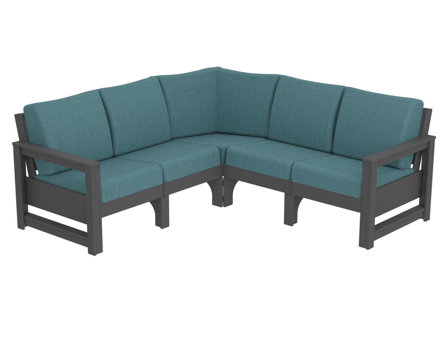 Modern Outdoor 5 Seater Sectional