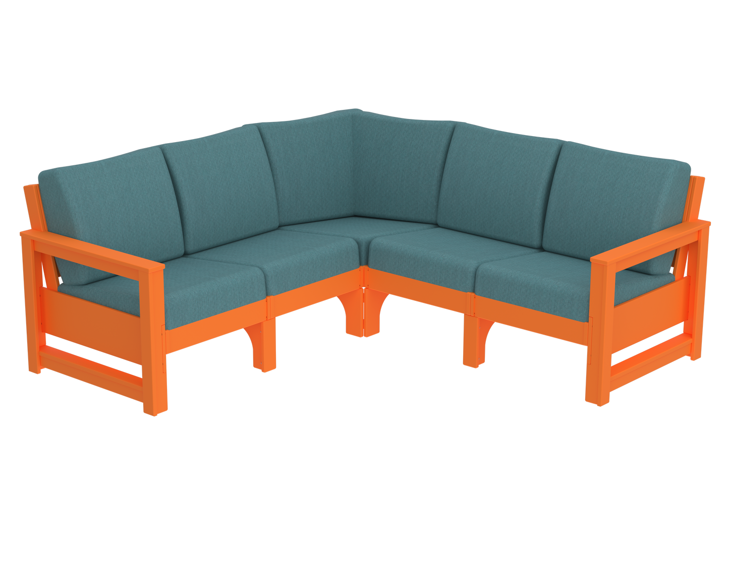 Modern Outdoor 5 Seater Sectional
