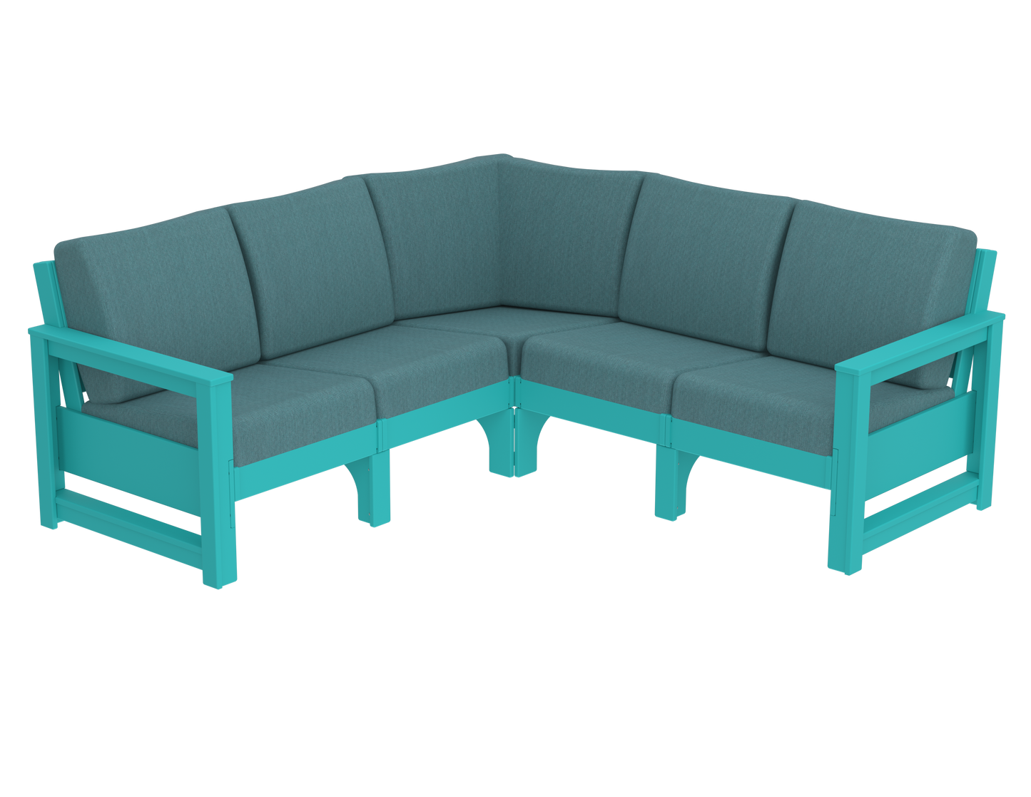 Modern Outdoor 5 Seater Sectional