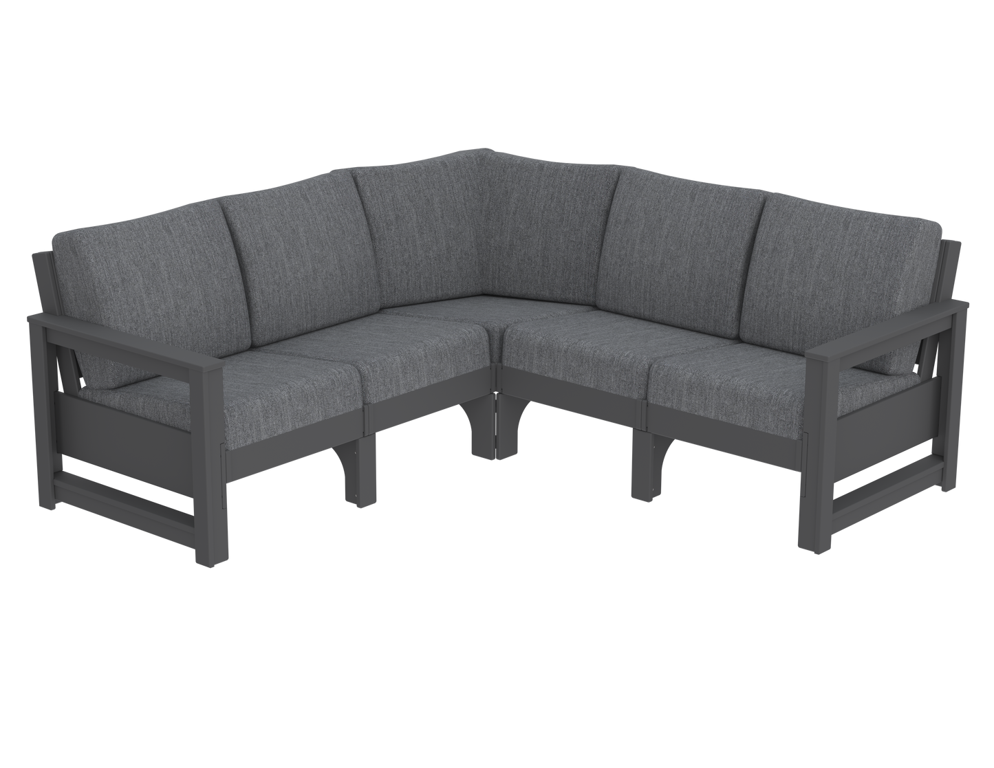 Modern Outdoor 5 Seater Sectional