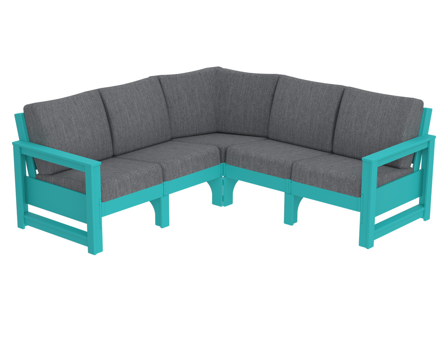 Modern Outdoor 5 Seater Sectional