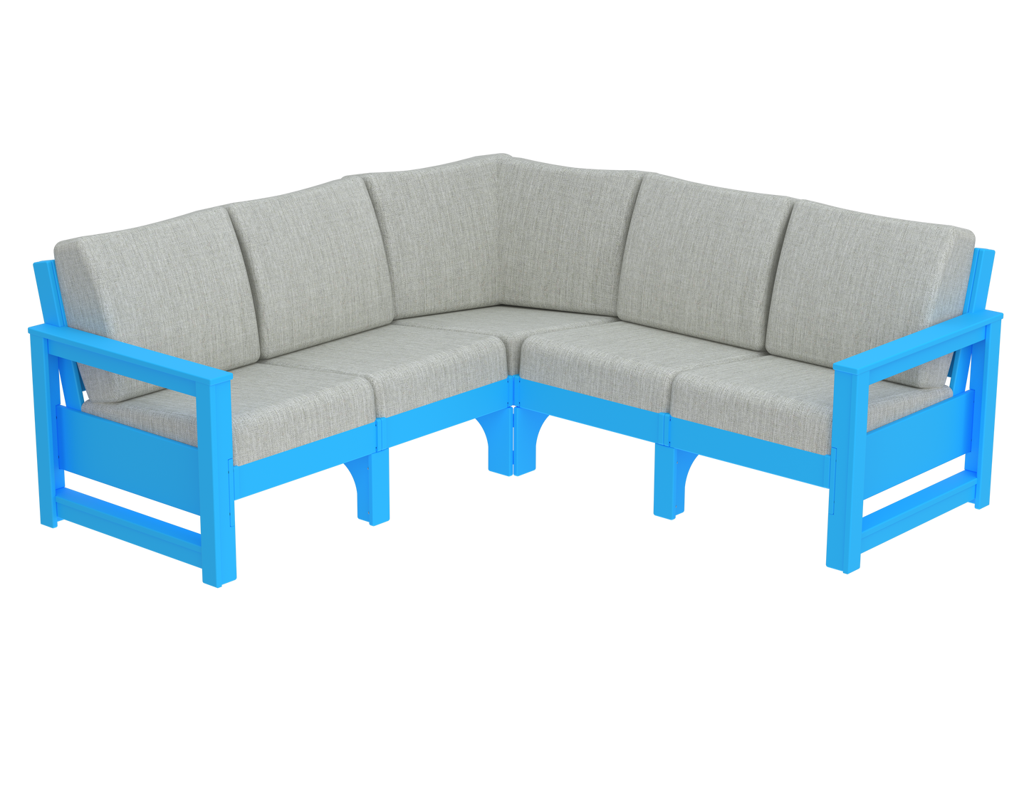 Modern Outdoor 5 Seater Sectional