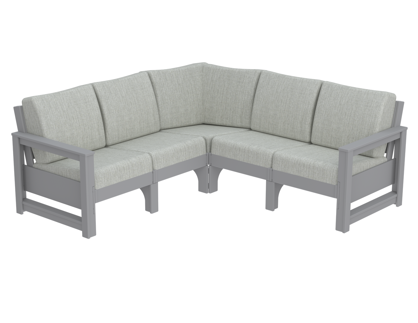 Modern Outdoor 5 Seater Sectional