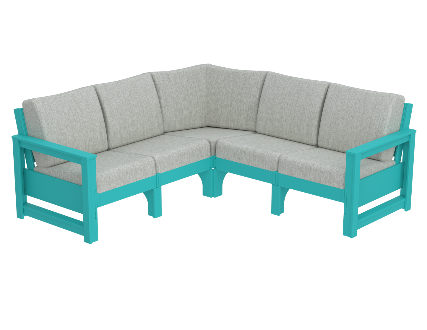 Modern Outdoor 5 Seater Sectional