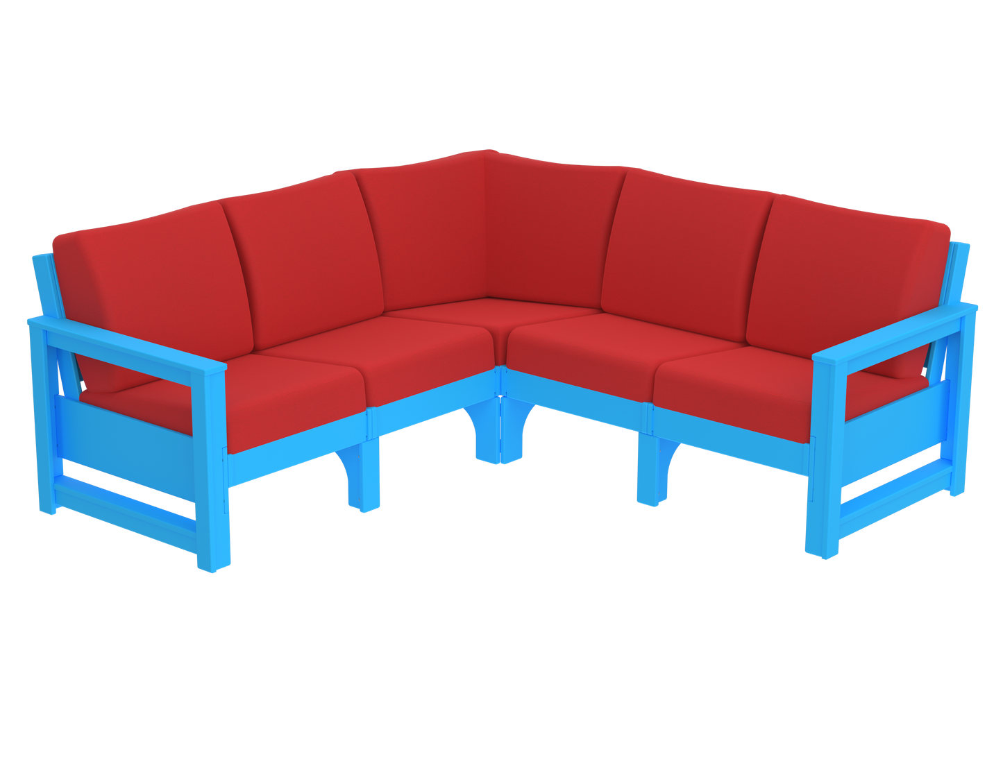 Modern Outdoor 5 Seater Sectional