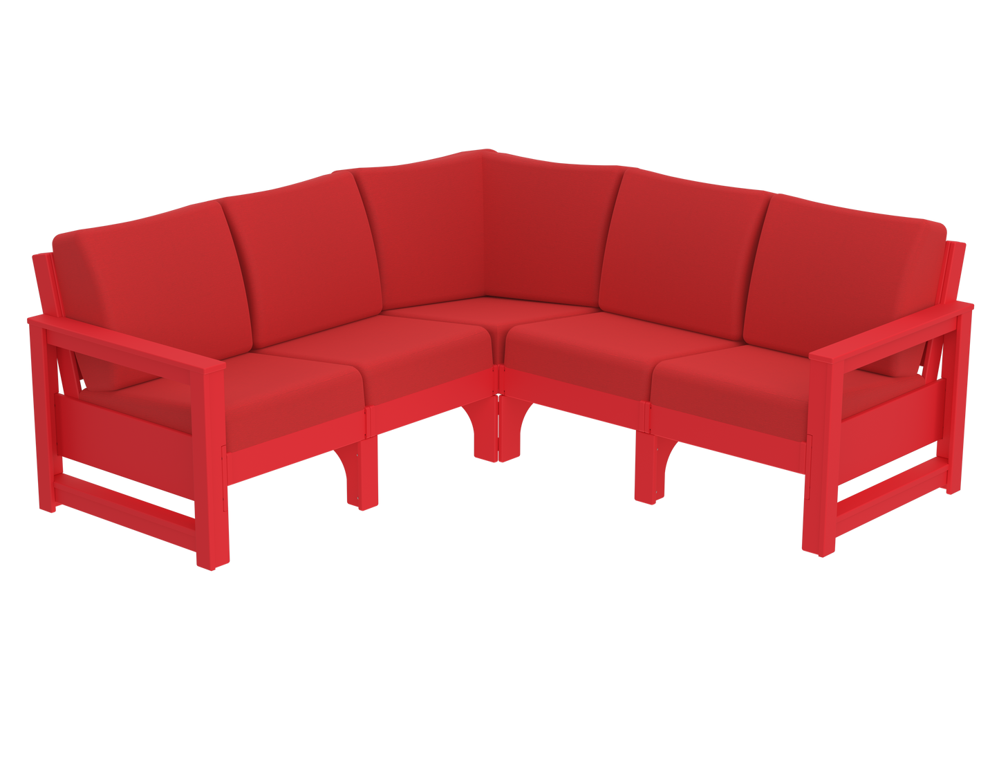 Modern Outdoor 5 Seater Sectional
