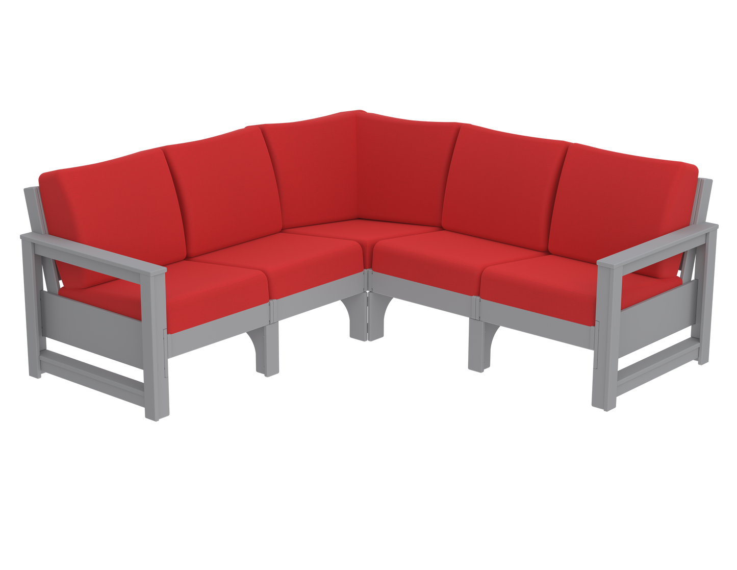 Modern Outdoor 5 Seater Sectional