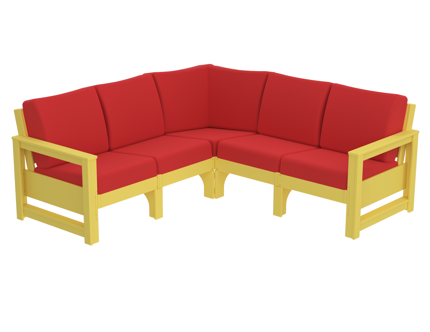Modern Outdoor 5 Seater Sectional