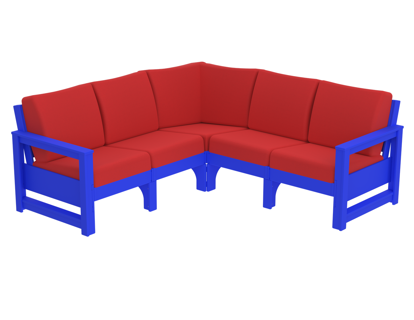 Modern Outdoor 5 Seater Sectional