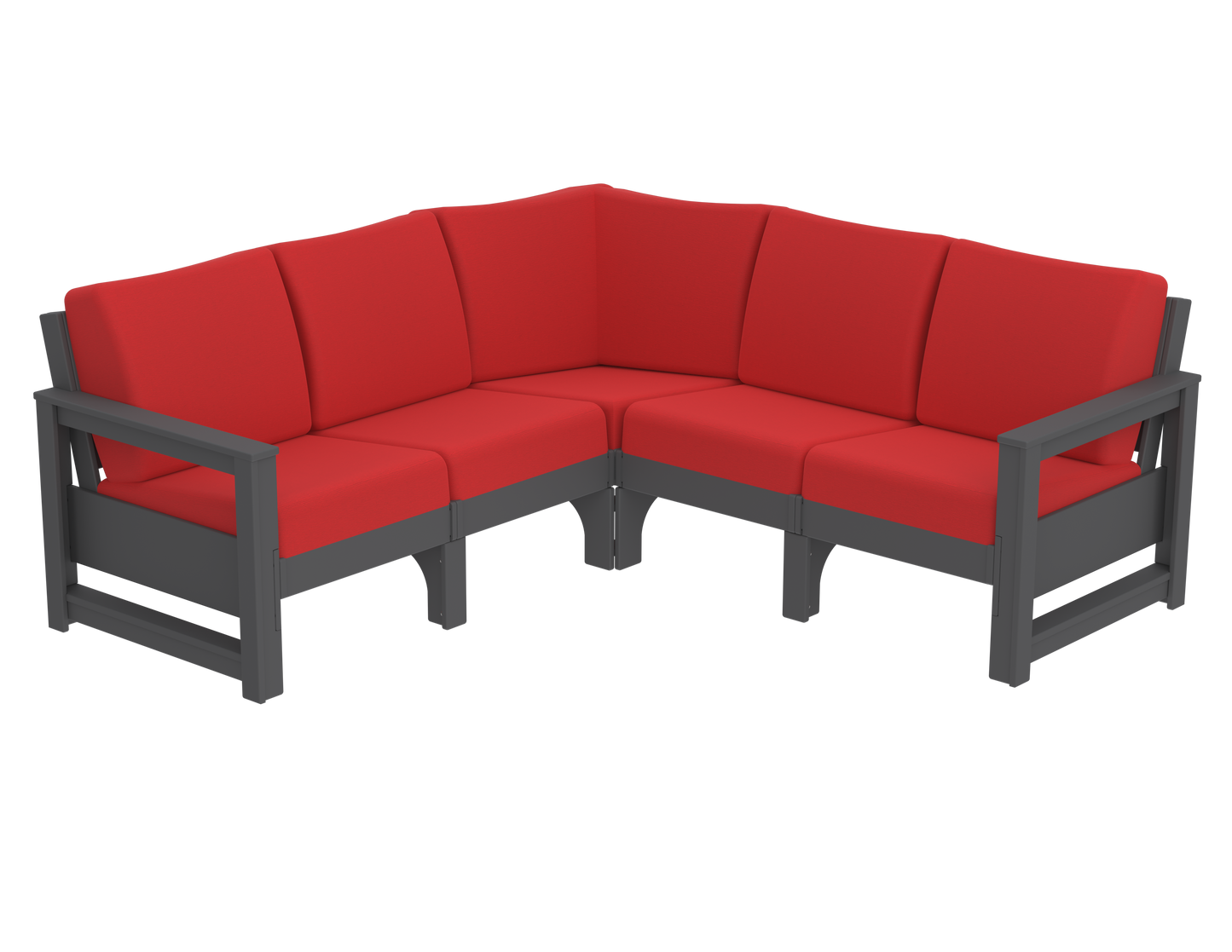 Modern Outdoor 5 Seater Sectional