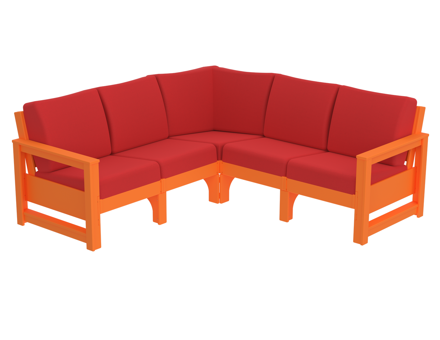 Modern Outdoor 5 Seater Sectional