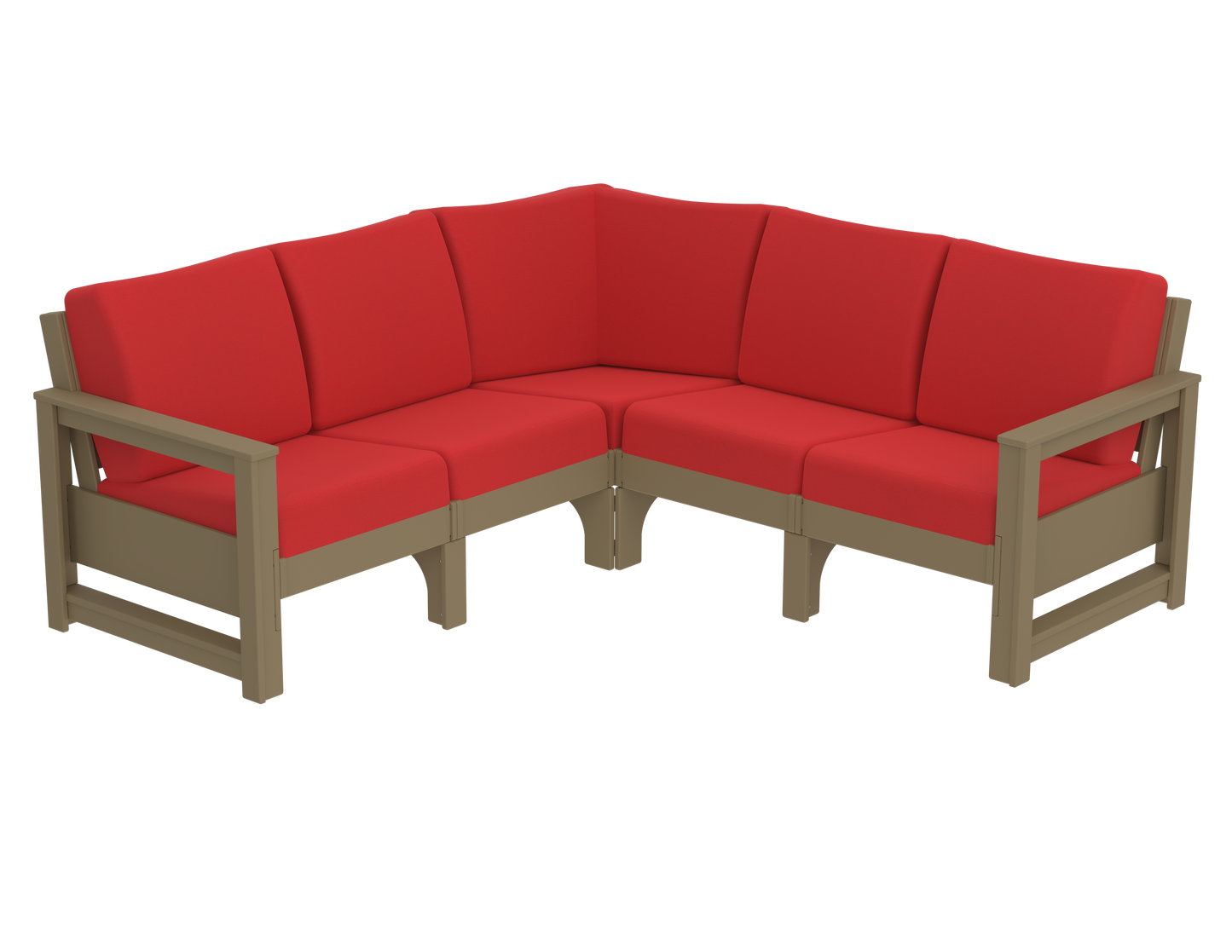 Modern Outdoor 5 Seater Sectional