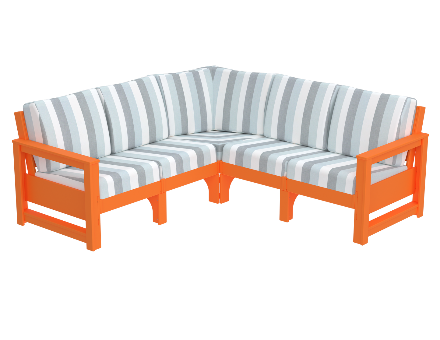 Modern Outdoor 5 Seater Sectional