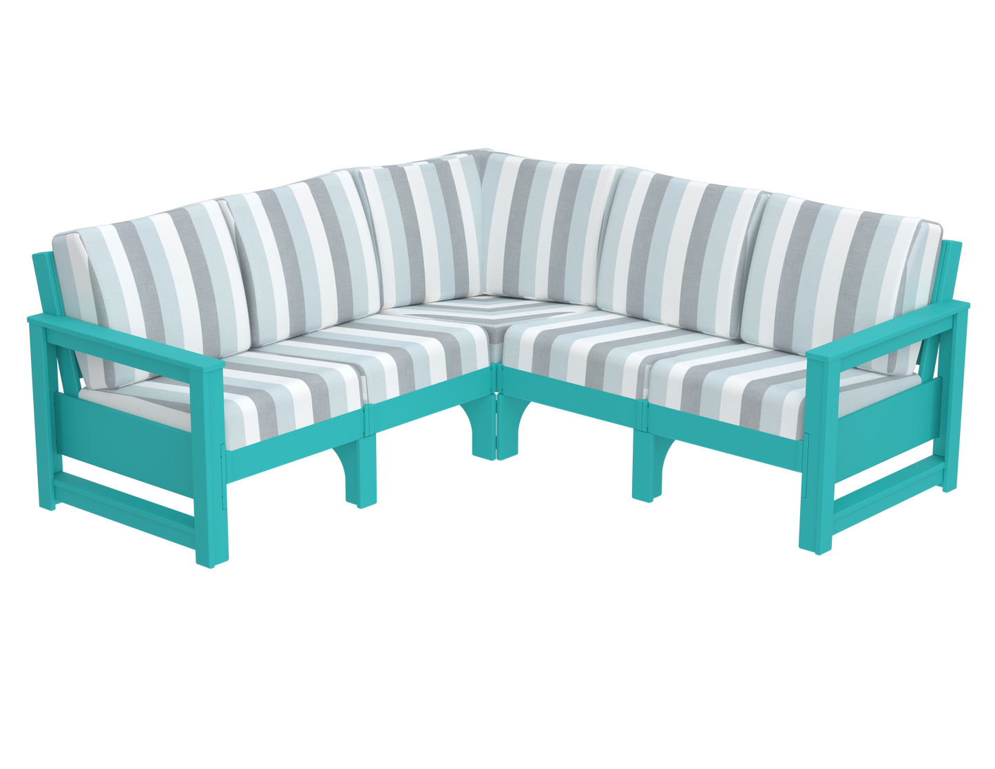 Modern Outdoor 5 Seater Sectional