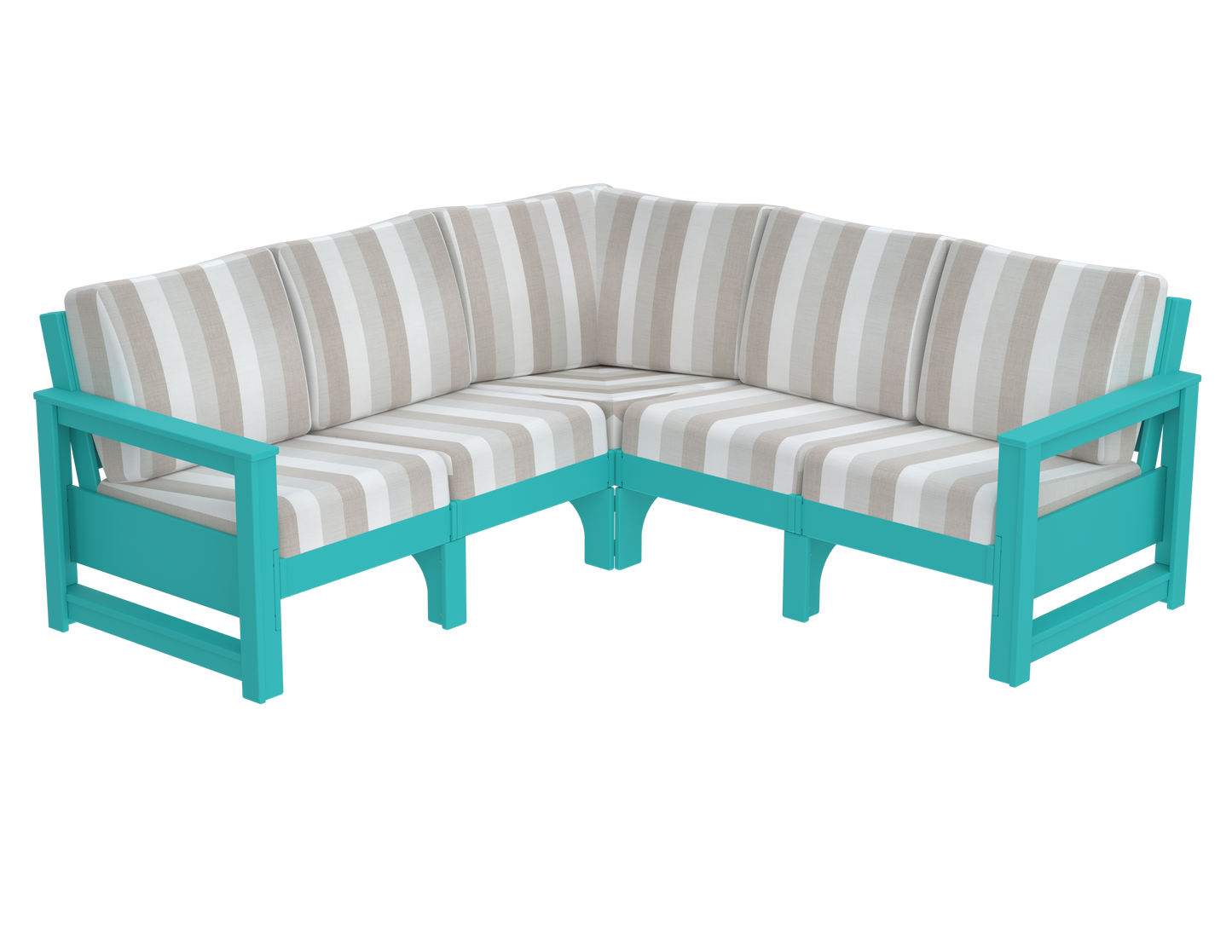 Modern Outdoor 5 Seater Sectional