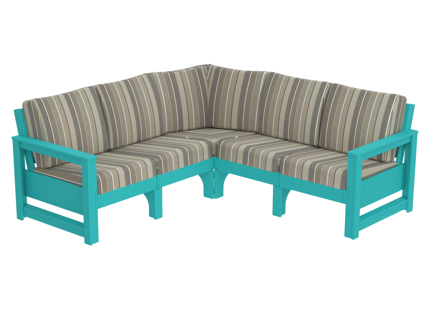 Modern Outdoor 5 Seater Sectional
