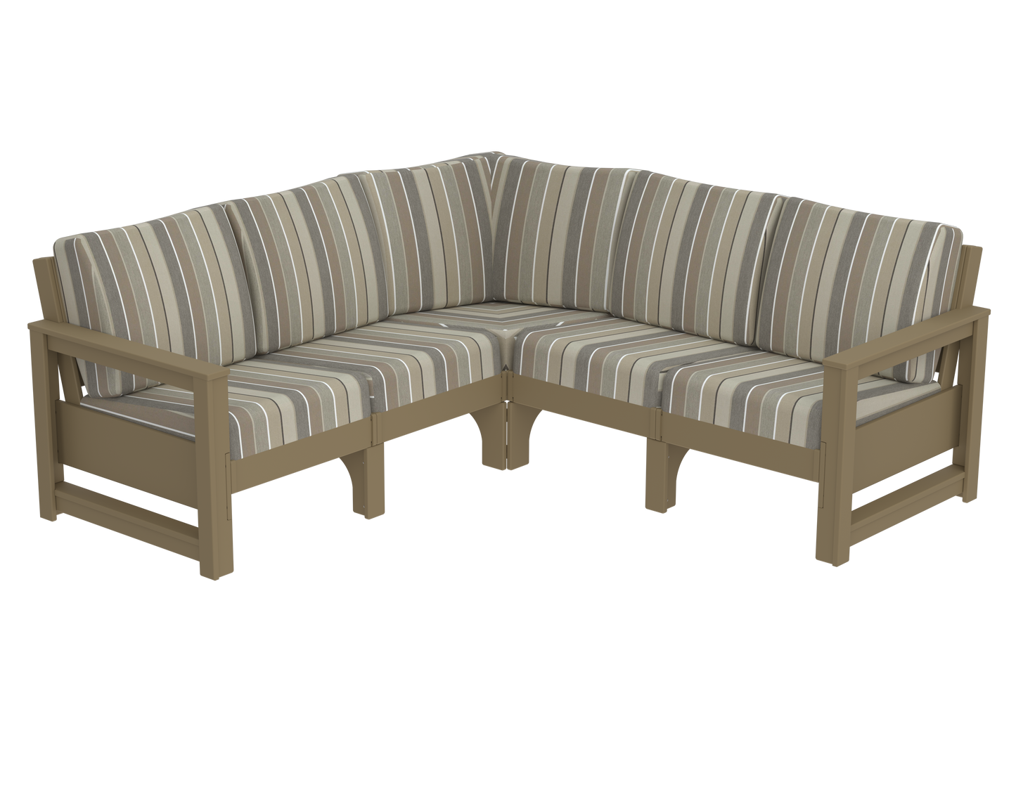 Modern Outdoor 5 Seater Sectional