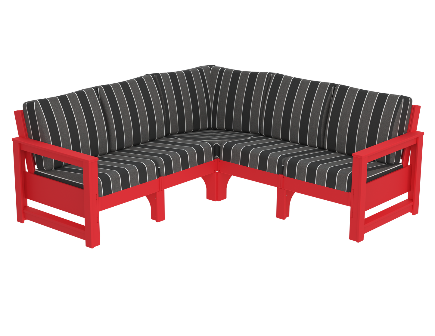 Modern Outdoor 5 Seater Sectional
