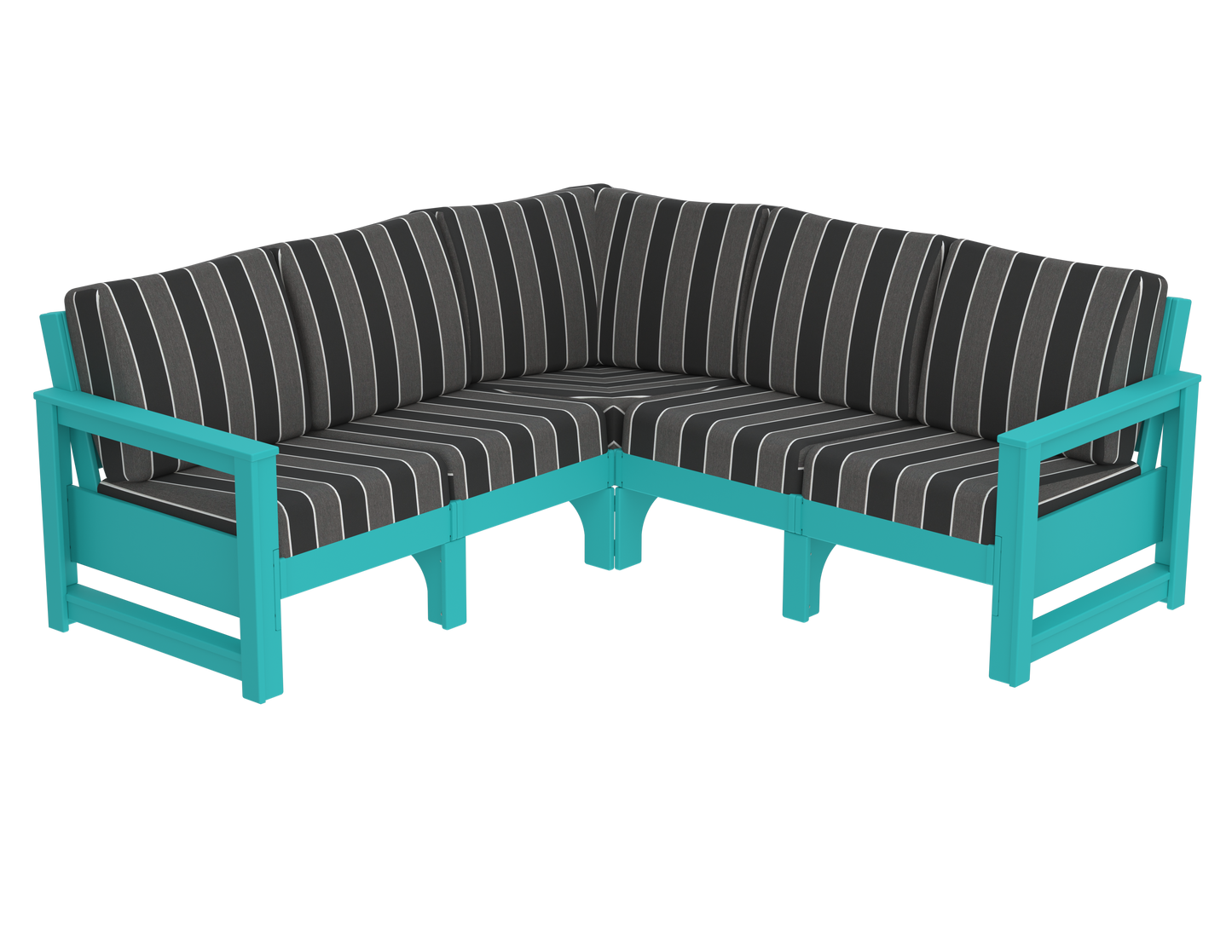 Modern Outdoor 5 Seater Sectional
