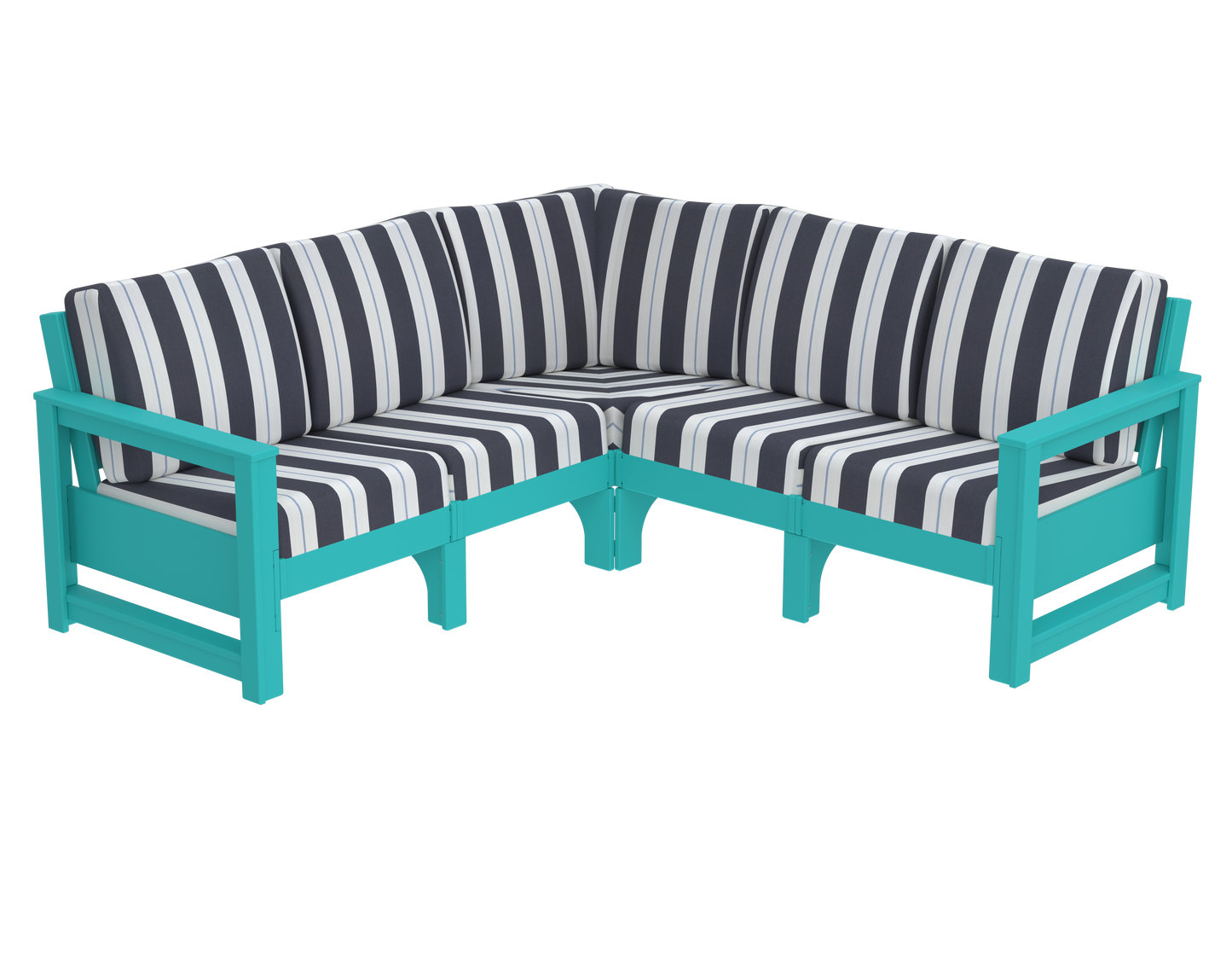 Modern Outdoor 5 Seater Sectional