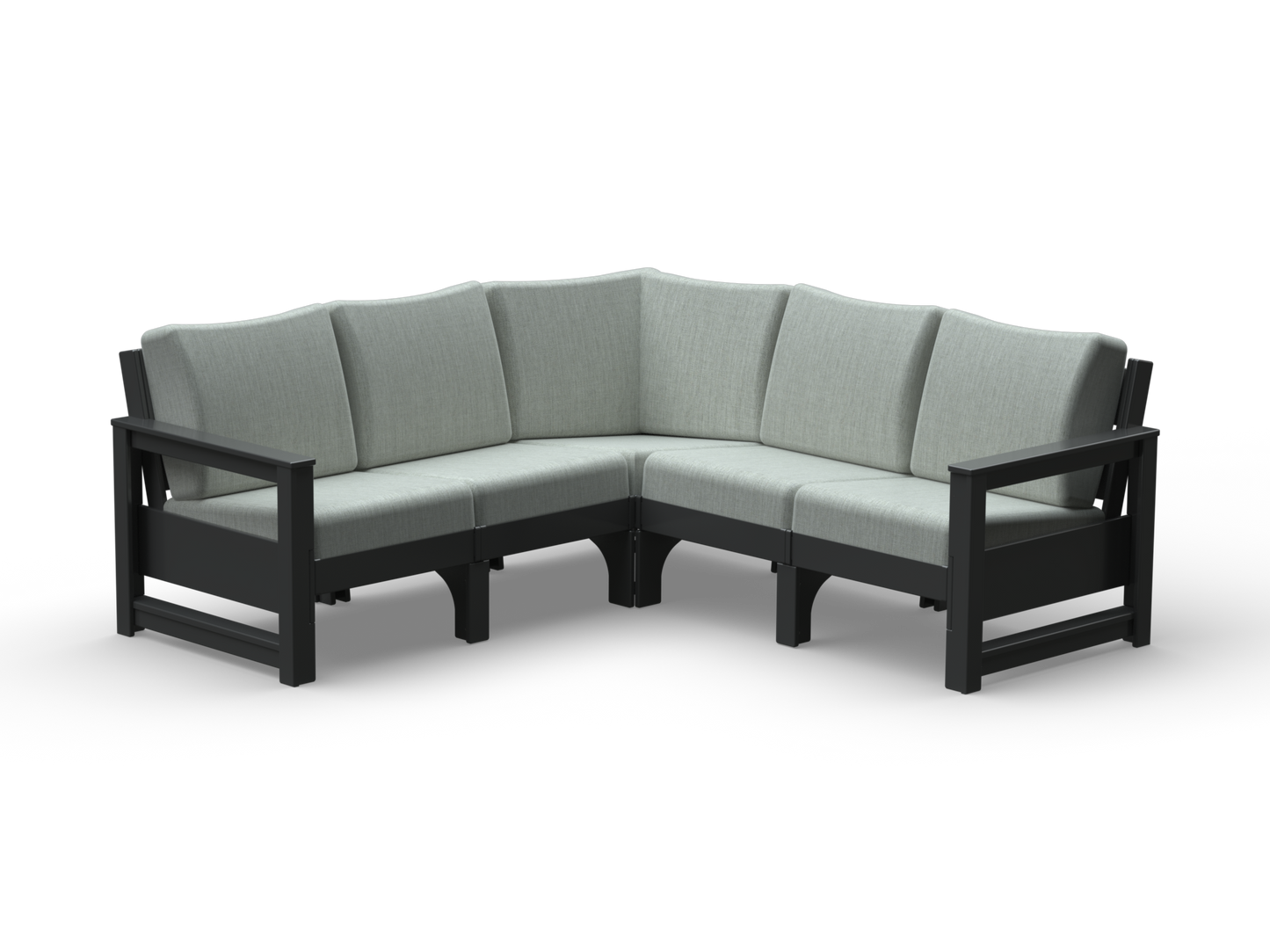Modern Outdoor 5 Seater Sectional