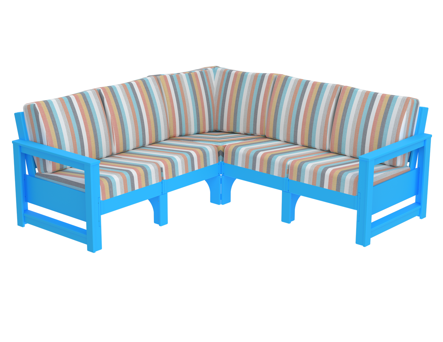 Modern Outdoor 5 Seater Sectional