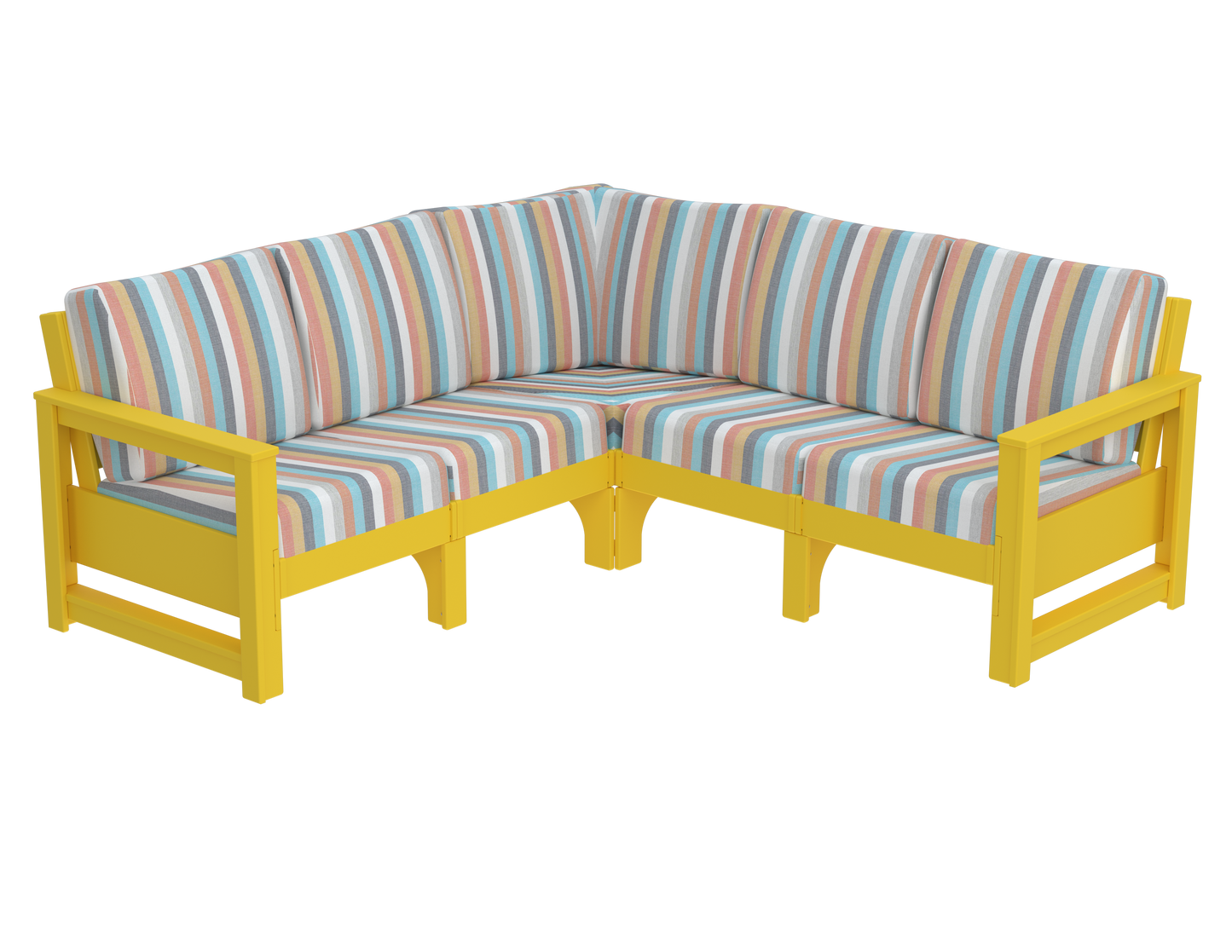 Modern Outdoor 5 Seater Sectional