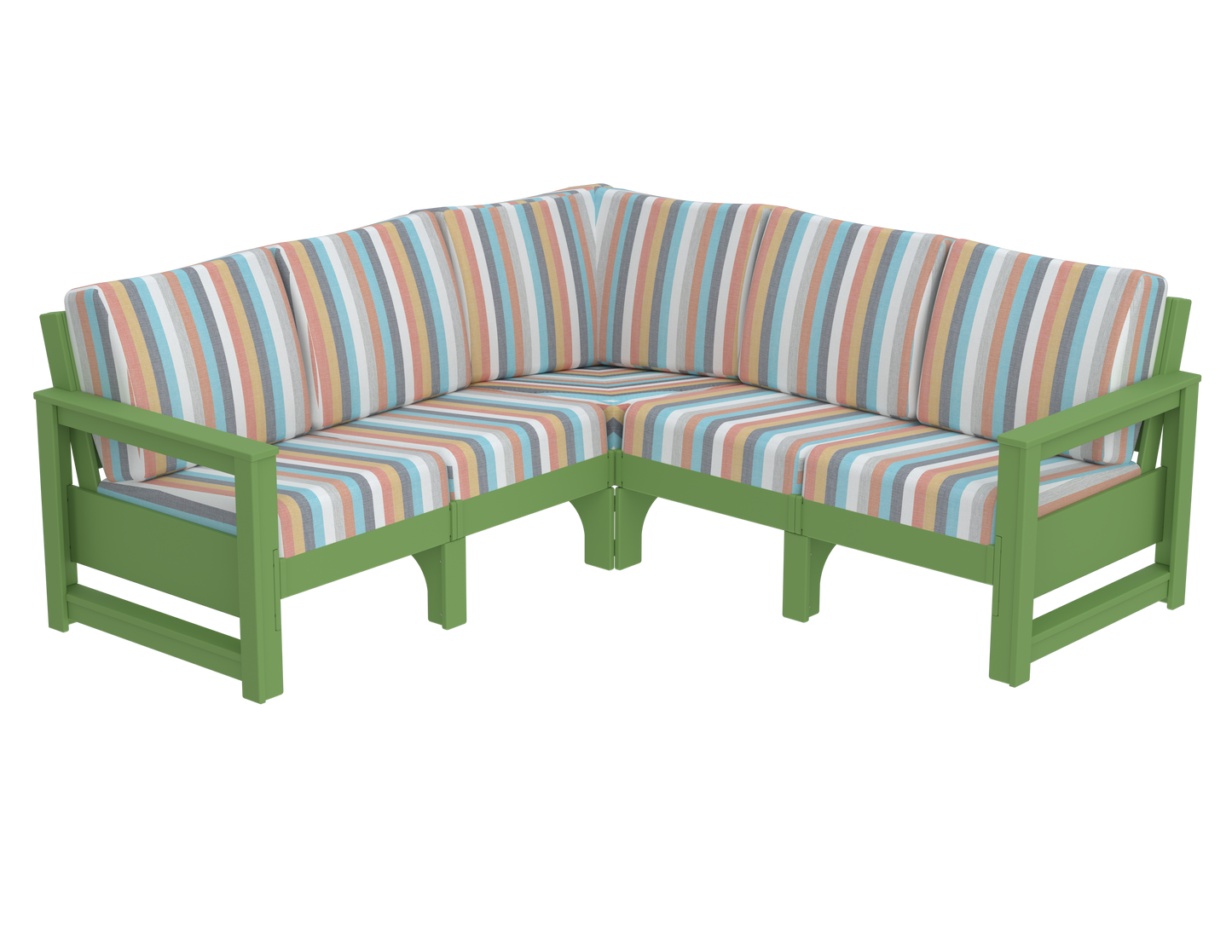 Modern Outdoor 5 Seater Sectional