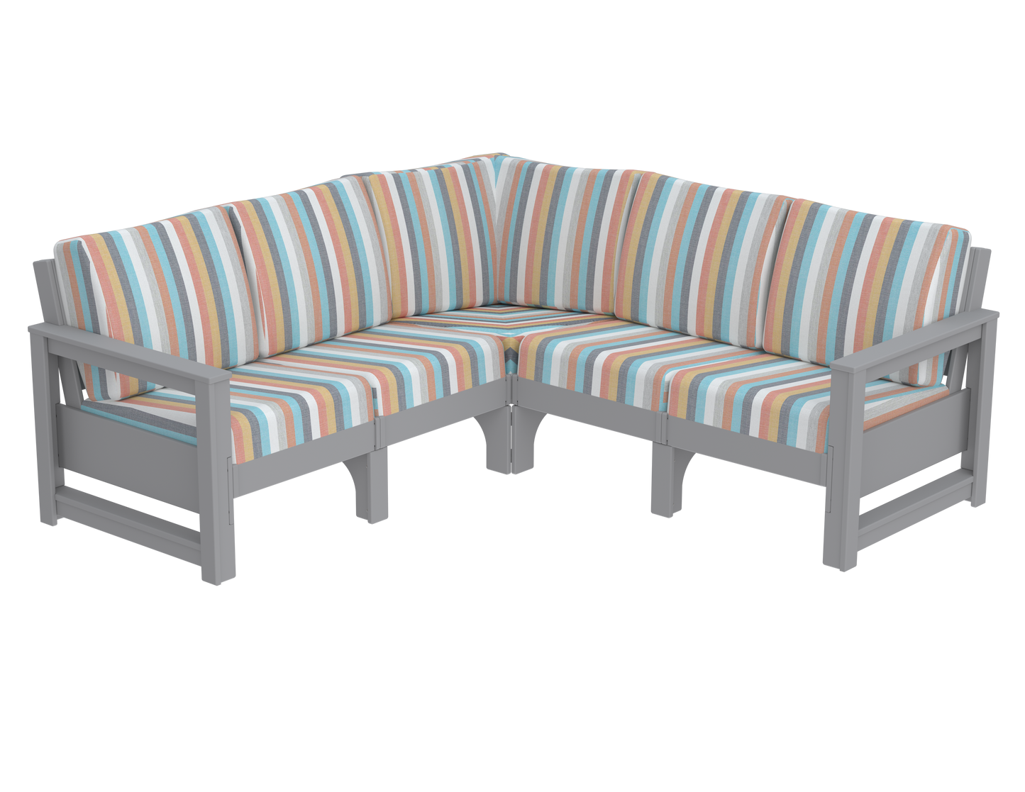 Modern Outdoor 5 Seater Sectional