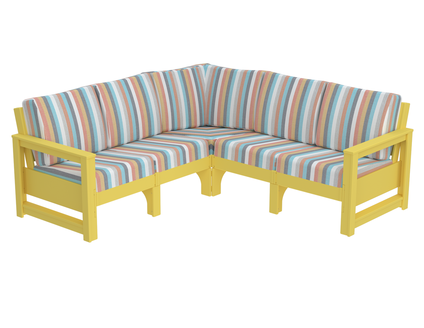 Modern Outdoor 5 Seater Sectional