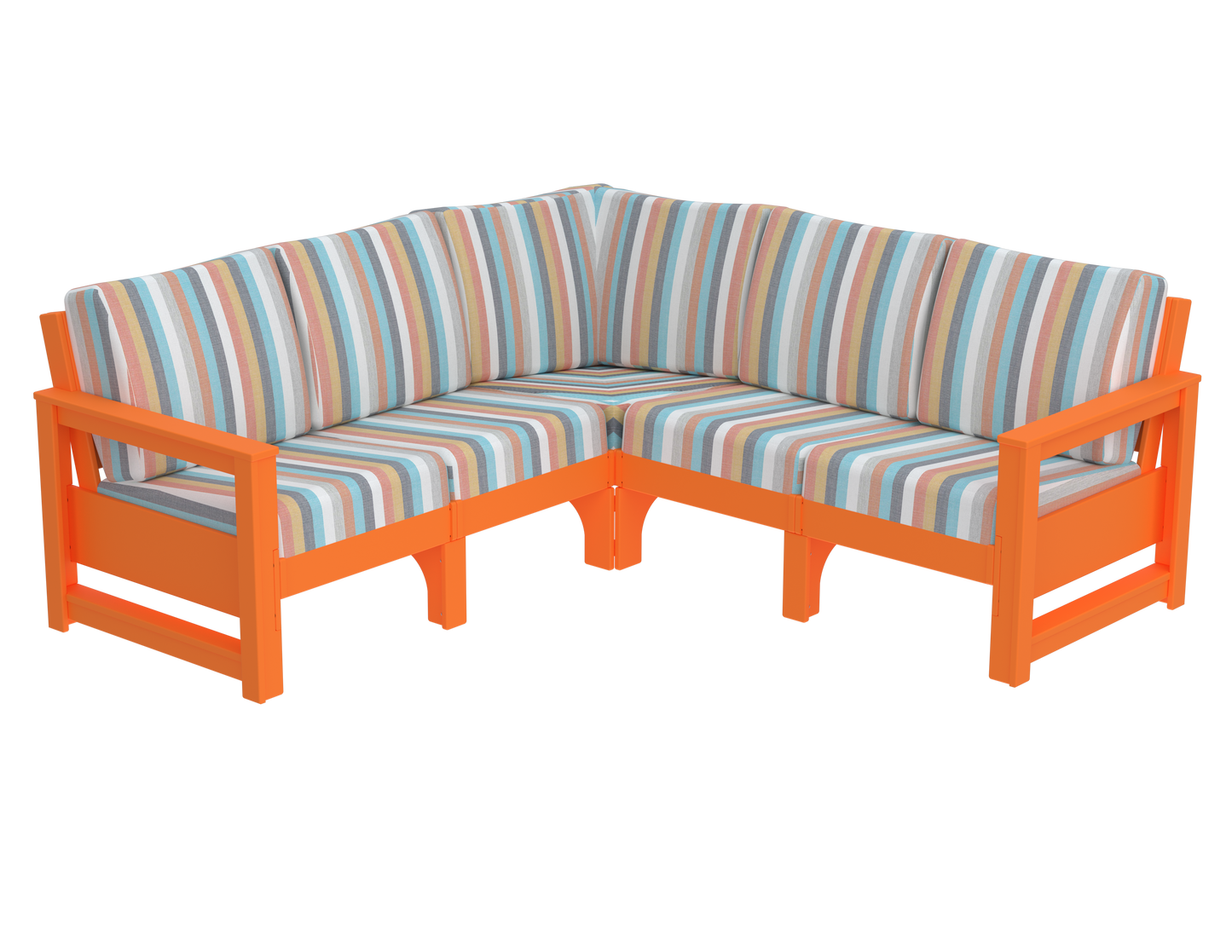 Modern Outdoor 5 Seater Sectional