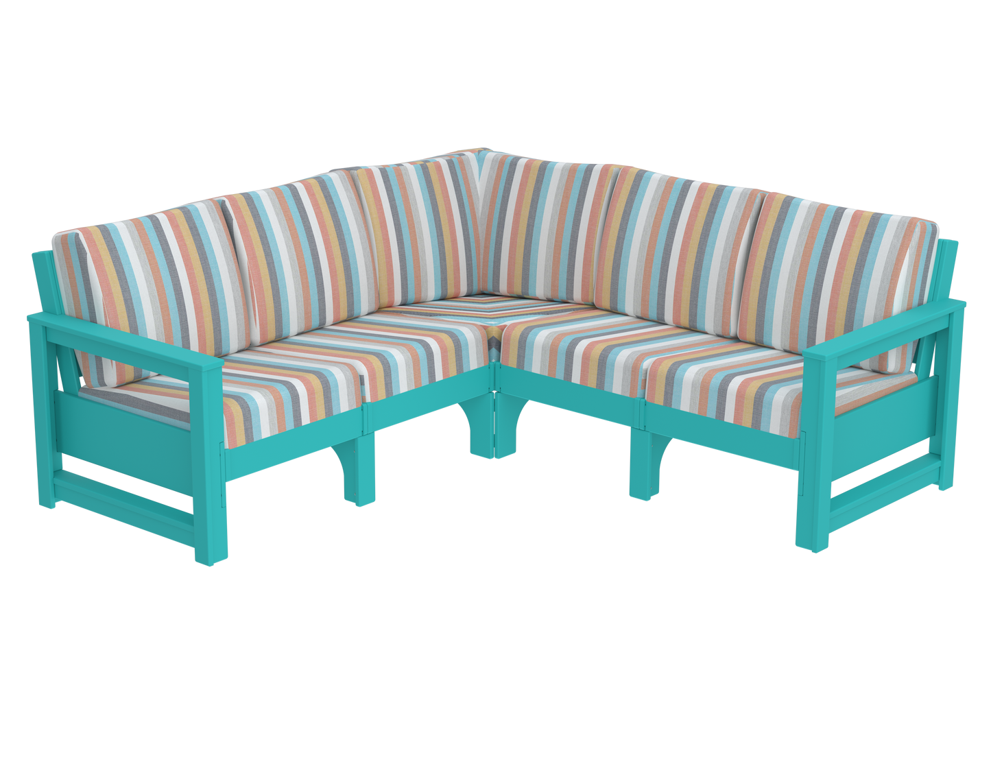 Modern Outdoor 5 Seater Sectional