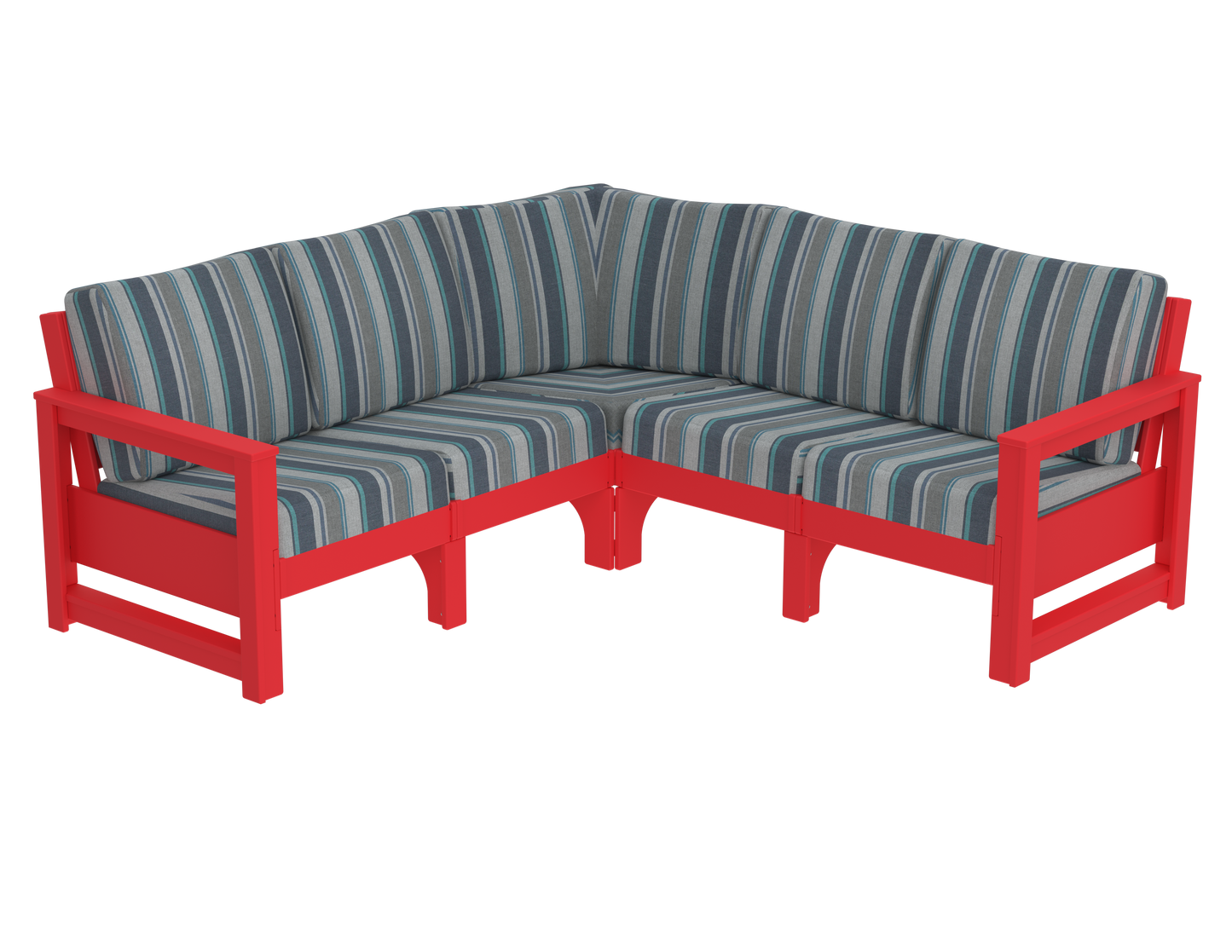 Modern Outdoor 5 Seater Sectional