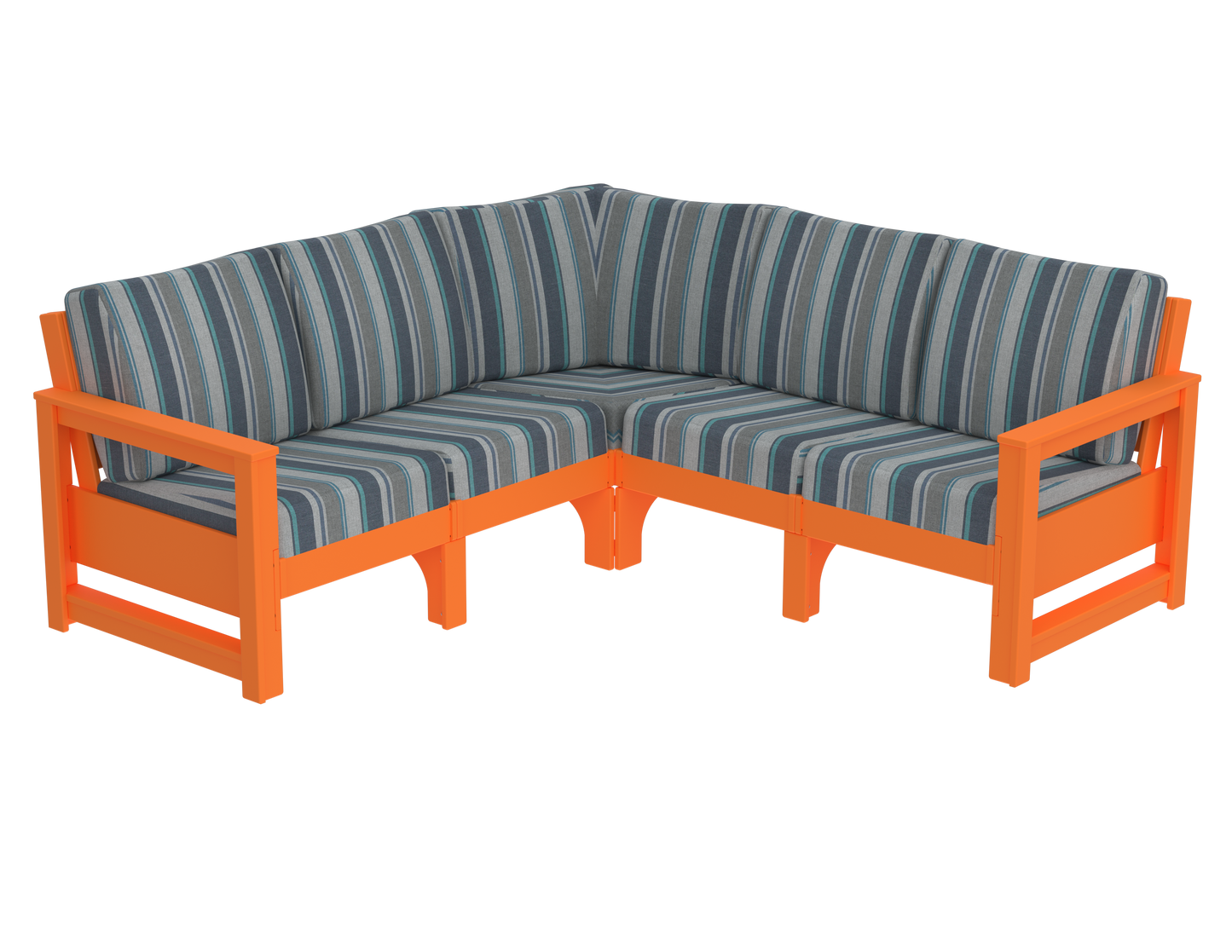 Modern Outdoor 5 Seater Sectional