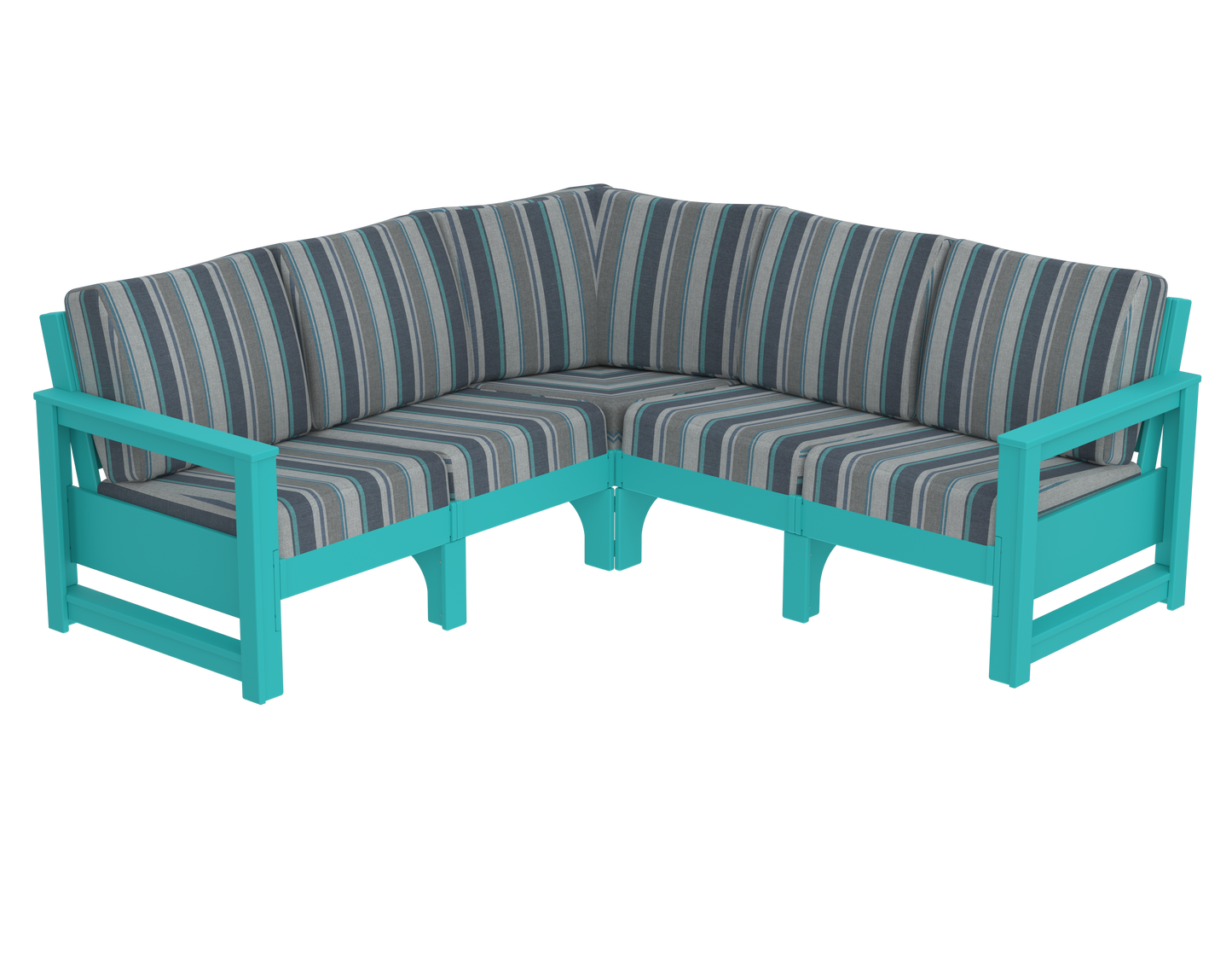 Modern Outdoor 5 Seater Sectional