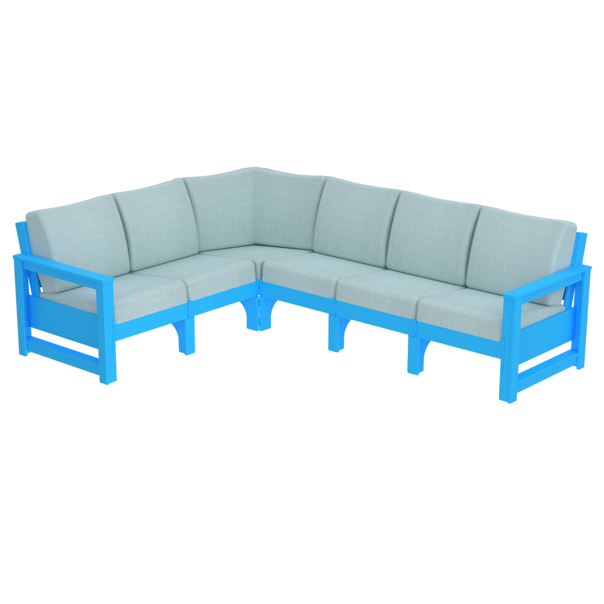 Modern Outdoor 6 Seater Sectional