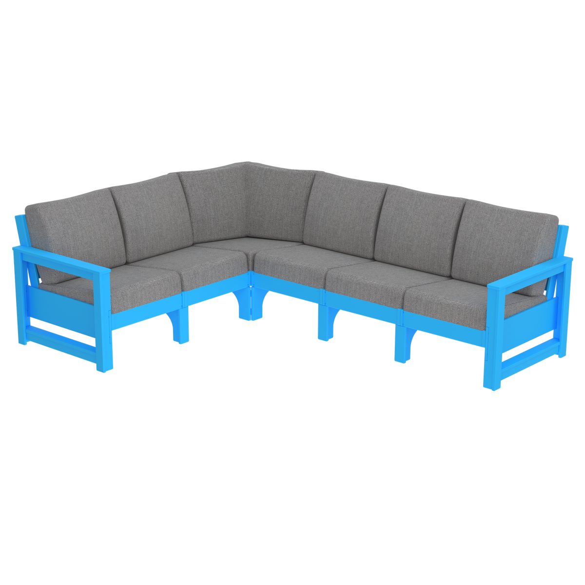 Modern Outdoor 6 Seater Sectional