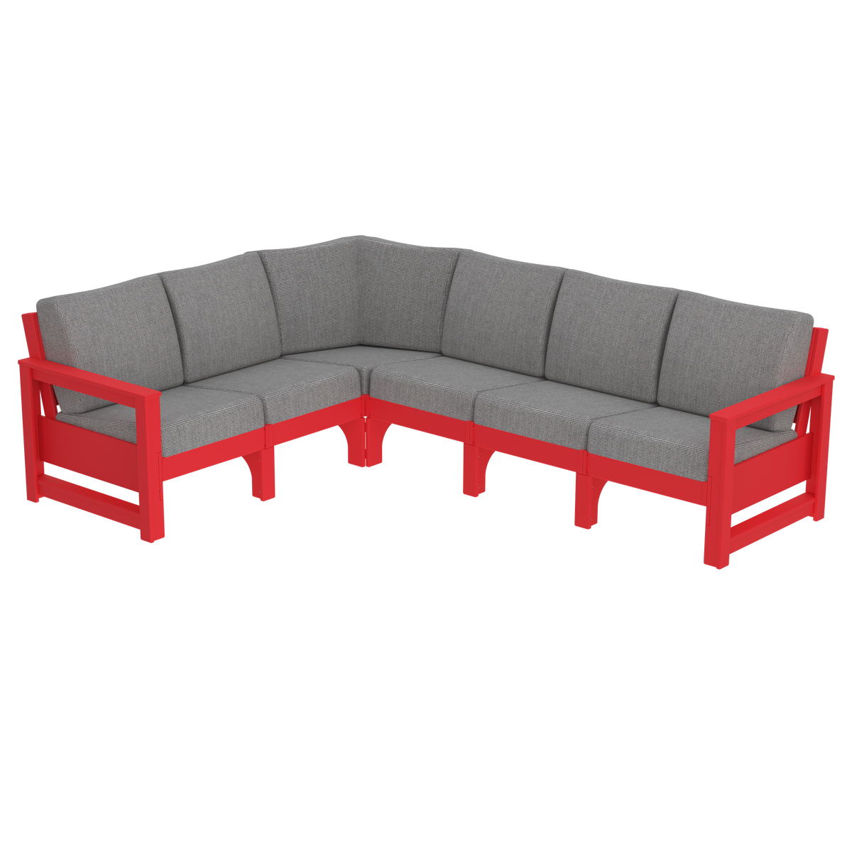 Modern Outdoor 6 Seater Sectional